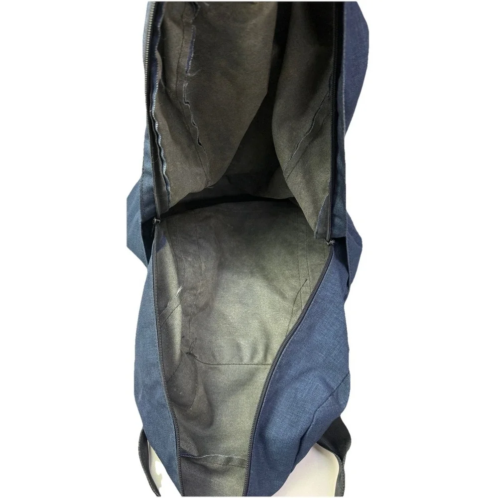 Outdoor Products Blue Daypack Backpack USA Canvas Hiking Seatbelt Straps 3j3‎